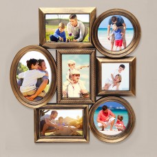 AdecoTrading 7 Opening Plastic Picture Frame ADEC2595